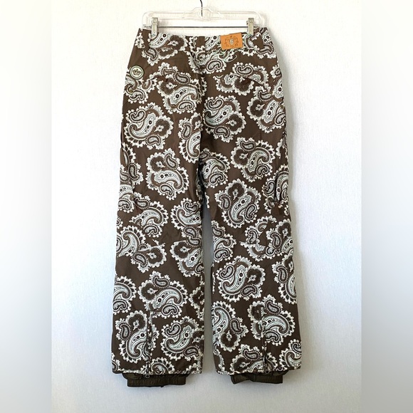Burton Paisley Cargo Snowboard and Ski Pants Waterproof Size Small - Picture 2 of 12